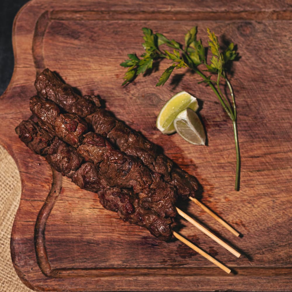 Espetinho de carne